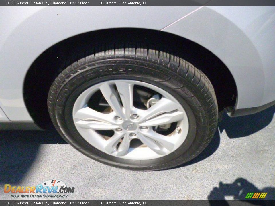 2013 Hyundai Tucson GLS Diamond Silver / Black Photo #26
