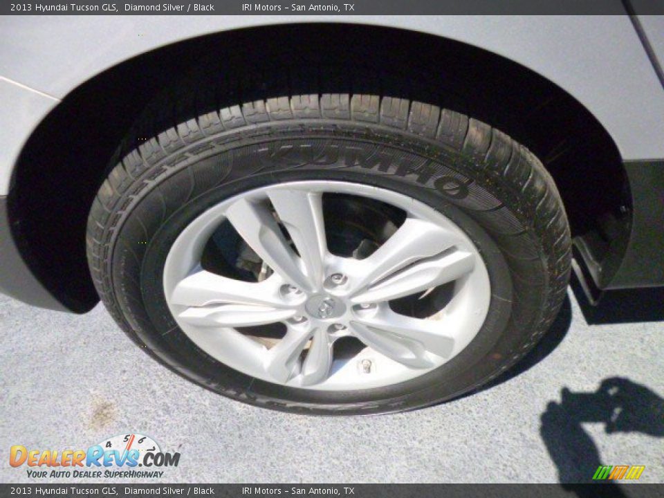 2013 Hyundai Tucson GLS Diamond Silver / Black Photo #27