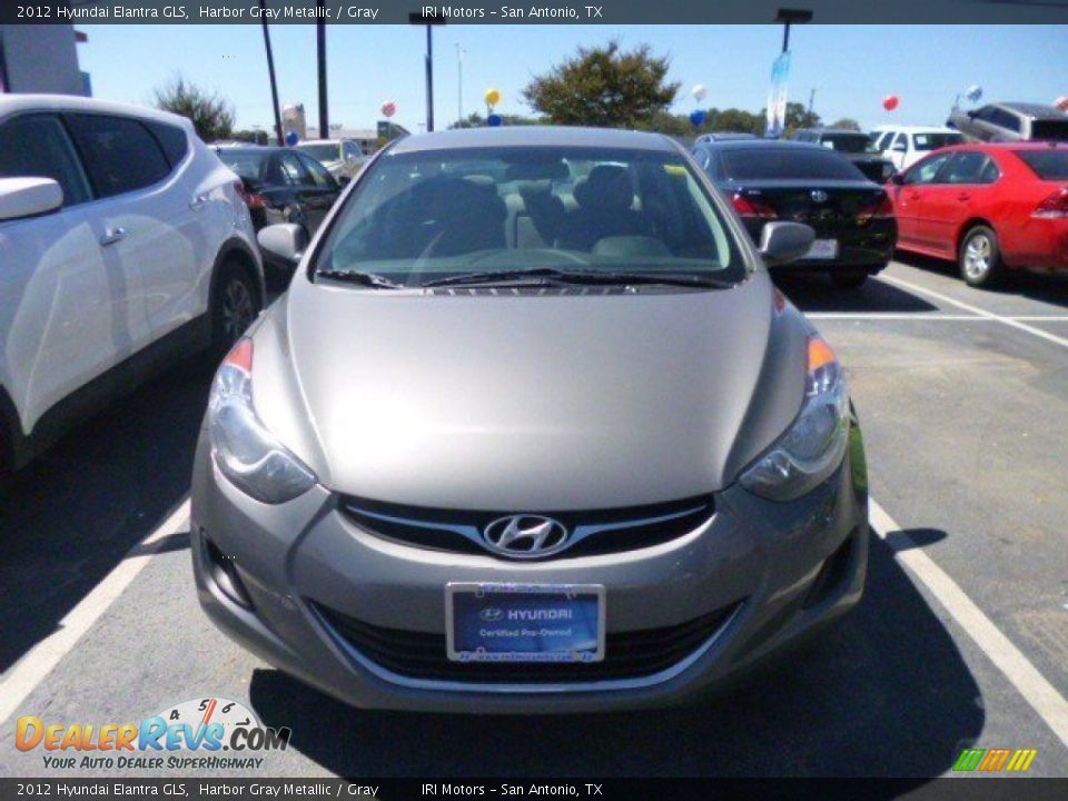 2012 Hyundai Elantra GLS Harbor Gray Metallic / Gray Photo #2