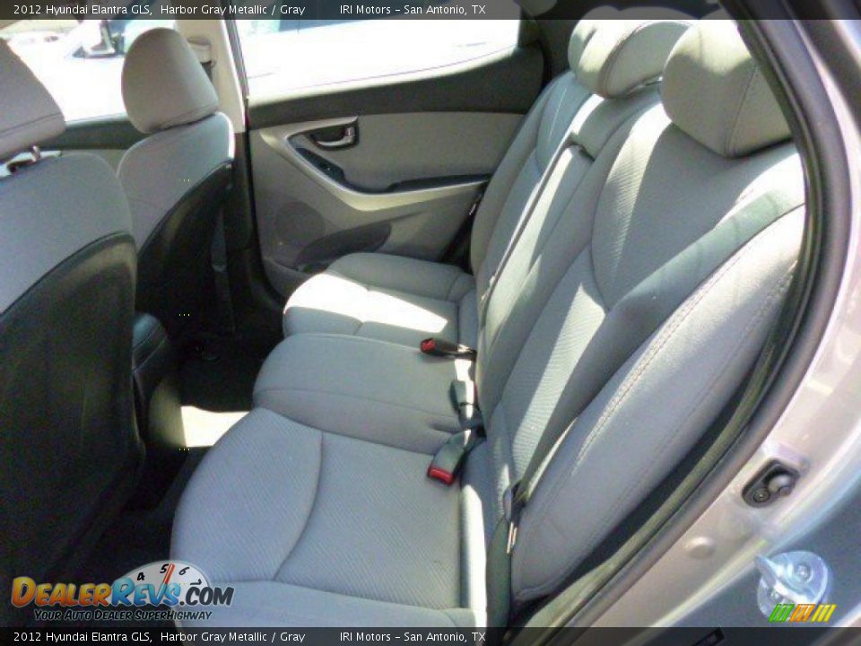 2012 Hyundai Elantra GLS Harbor Gray Metallic / Gray Photo #7