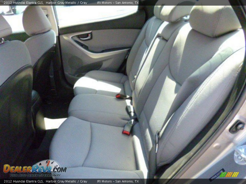 2012 Hyundai Elantra GLS Harbor Gray Metallic / Gray Photo #12