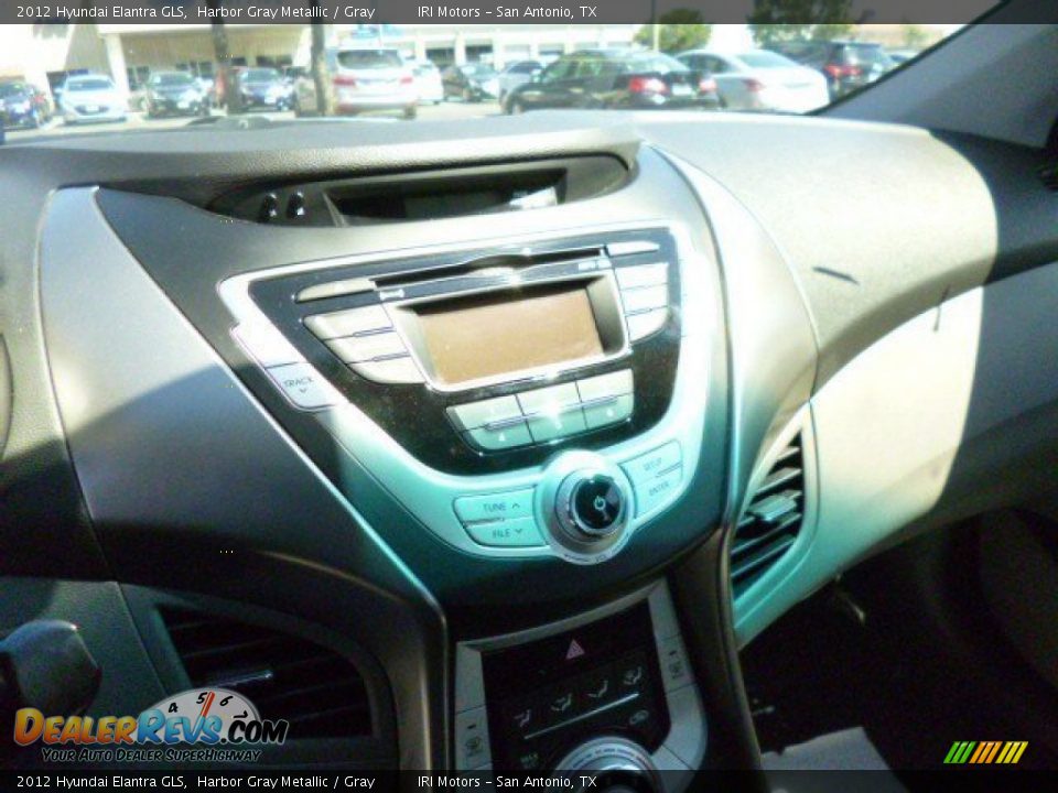 2012 Hyundai Elantra GLS Harbor Gray Metallic / Gray Photo #17