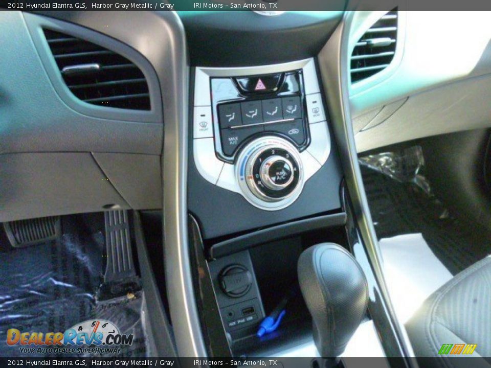 2012 Hyundai Elantra GLS Harbor Gray Metallic / Gray Photo #18