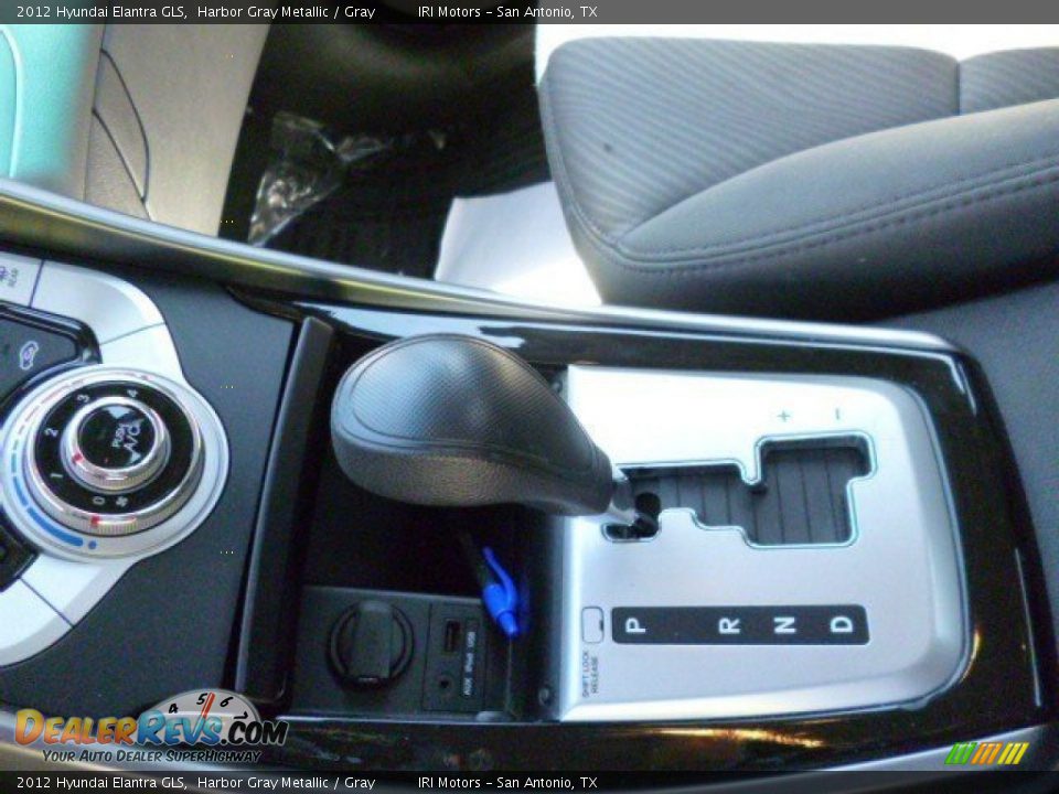 2012 Hyundai Elantra GLS Harbor Gray Metallic / Gray Photo #19
