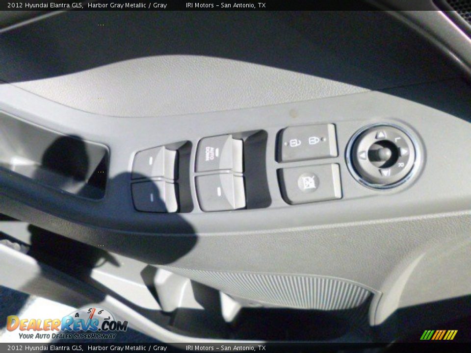 2012 Hyundai Elantra GLS Harbor Gray Metallic / Gray Photo #22