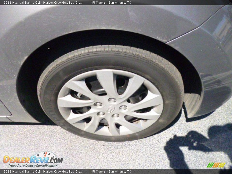 2012 Hyundai Elantra GLS Harbor Gray Metallic / Gray Photo #23