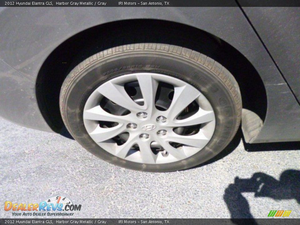 2012 Hyundai Elantra GLS Harbor Gray Metallic / Gray Photo #24