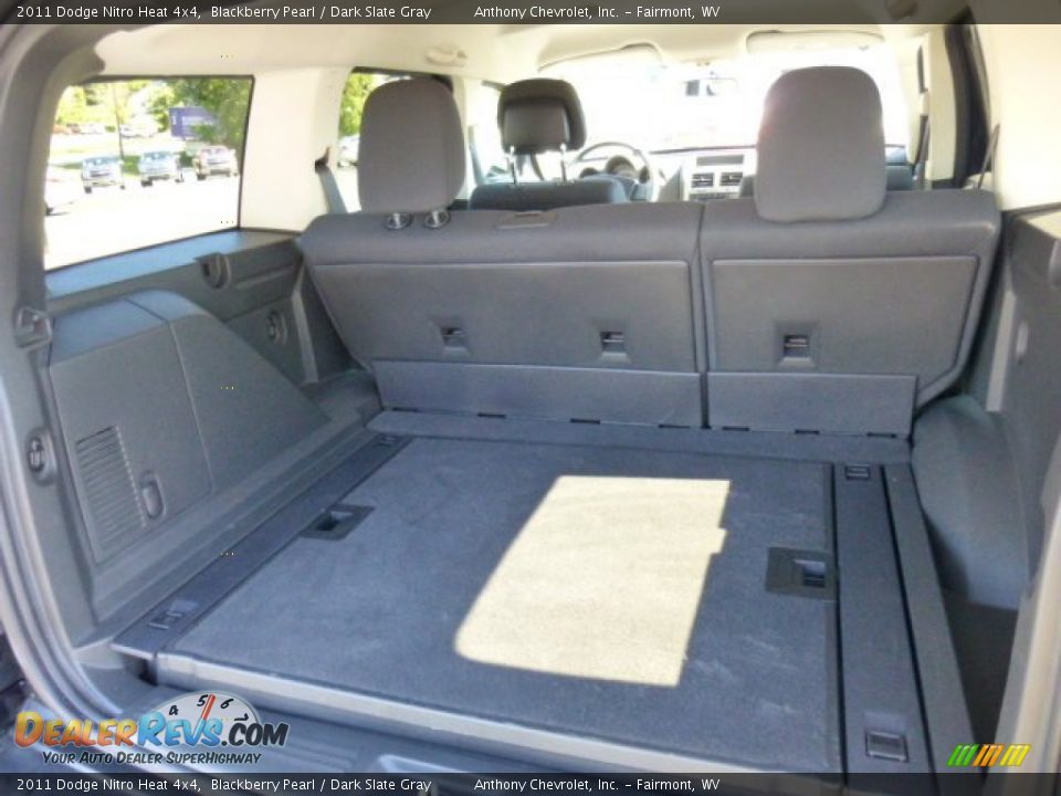 2011 Dodge Nitro Heat 4x4 Blackberry Pearl / Dark Slate Gray Photo #11