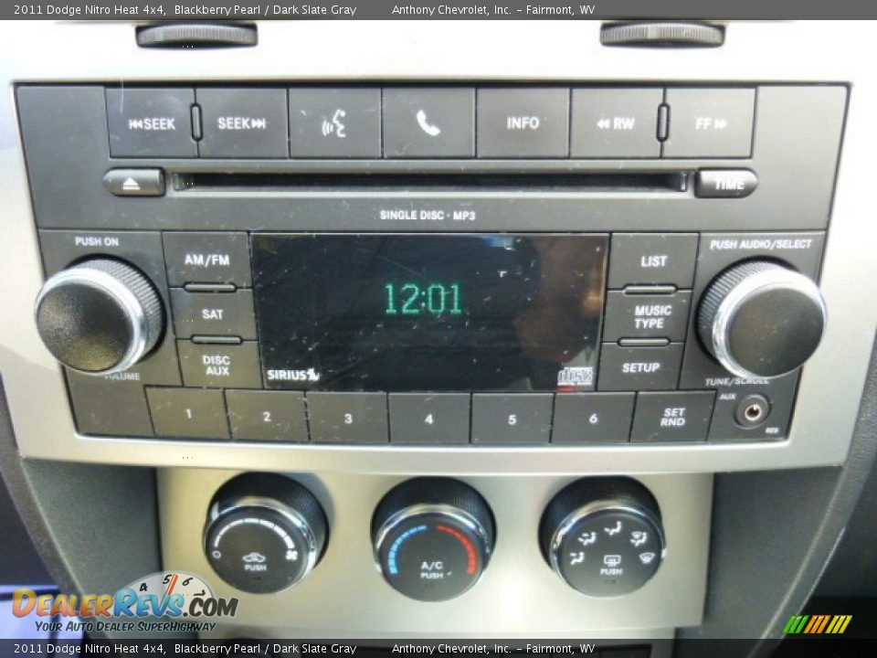 2011 Dodge Nitro Heat 4x4 Blackberry Pearl / Dark Slate Gray Photo #19