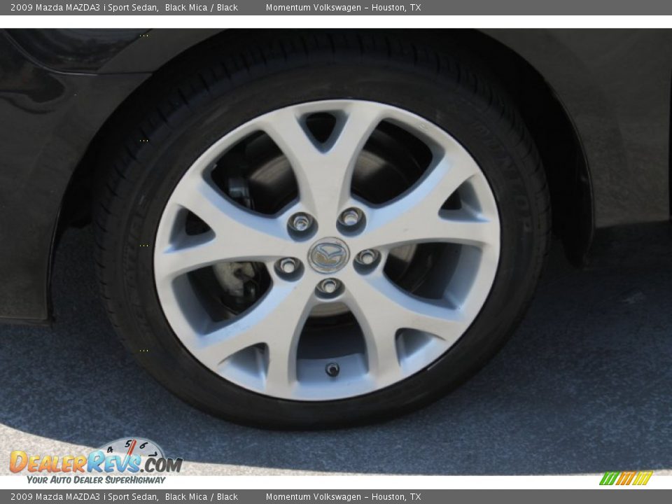 2009 Mazda MAZDA3 i Sport Sedan Black Mica / Black Photo #4