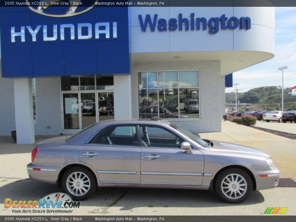 2005 Hyundai XG350 L Steel Gray / Black Photo #2