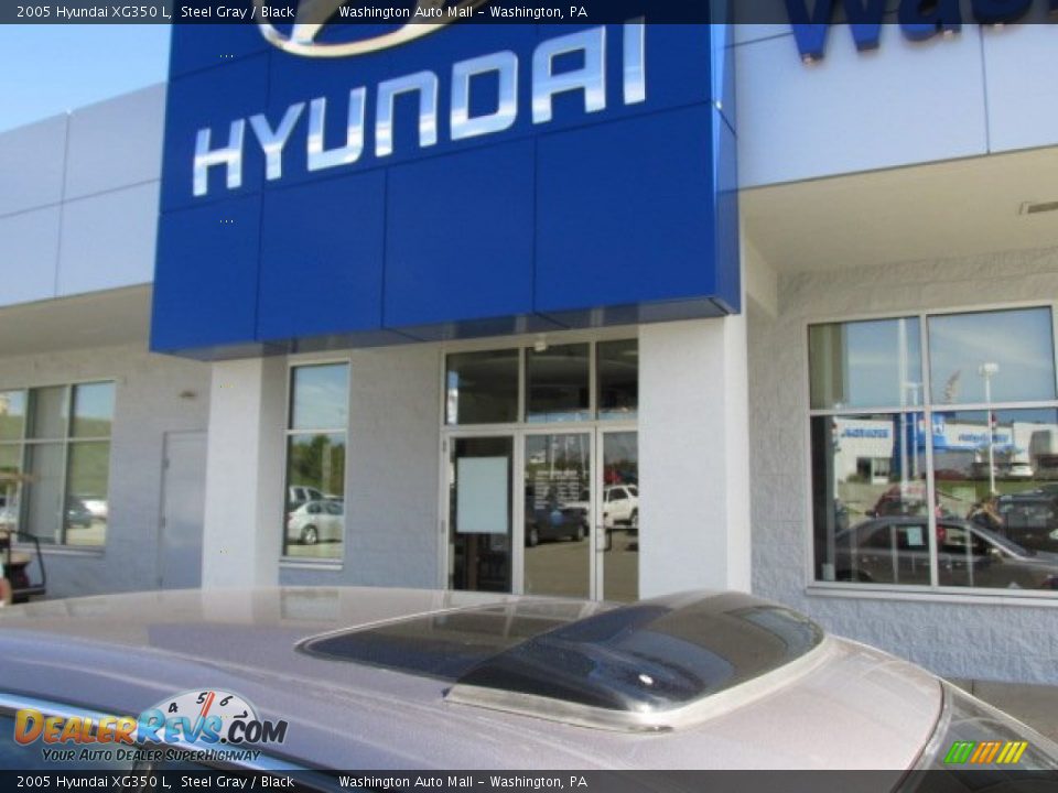 2005 Hyundai XG350 L Steel Gray / Black Photo #3