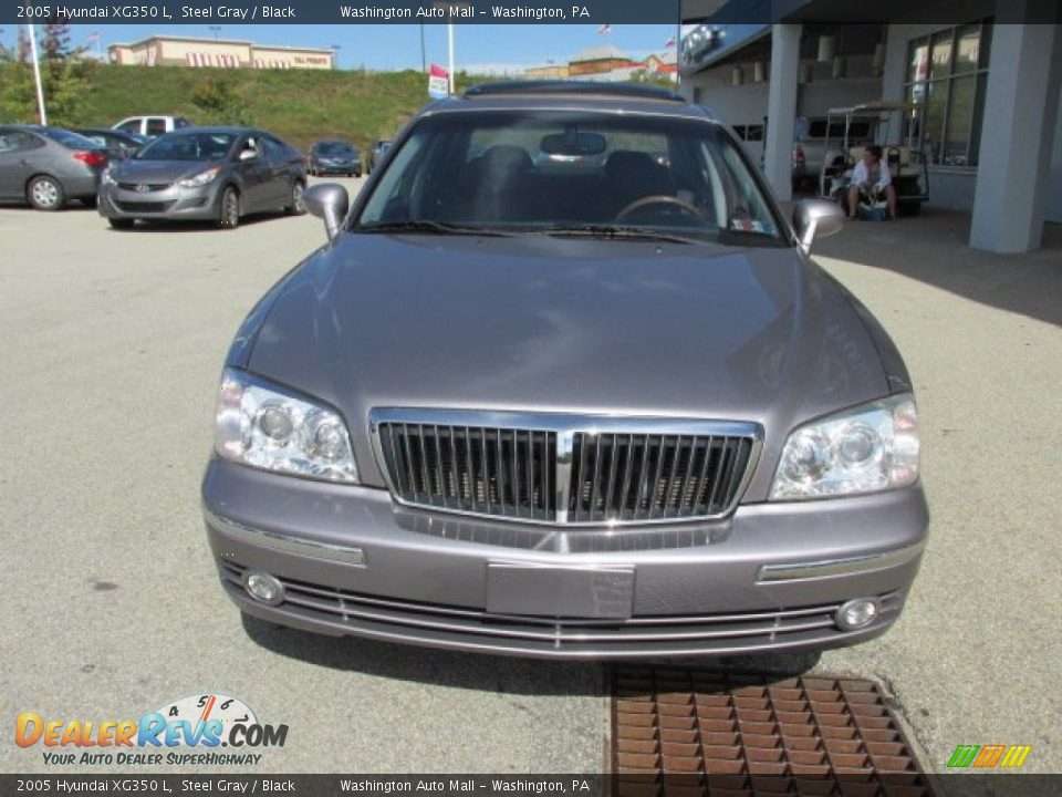 2005 Hyundai XG350 L Steel Gray / Black Photo #4