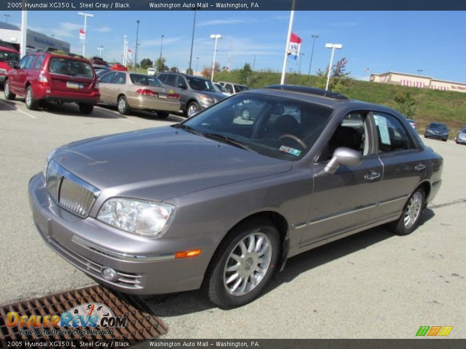 2005 Hyundai XG350 L Steel Gray / Black Photo #5