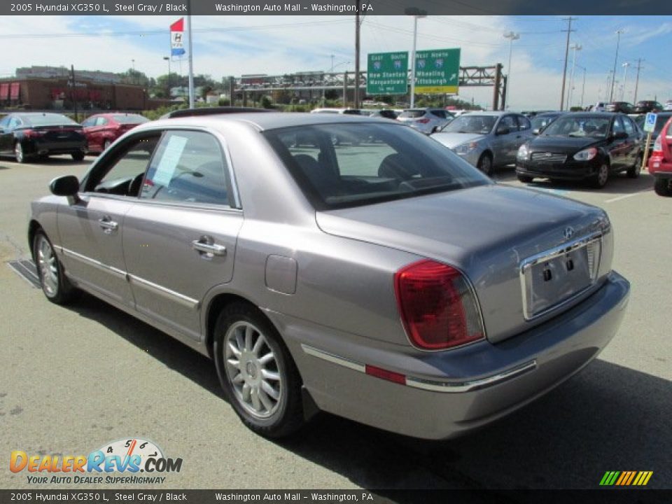 2005 Hyundai XG350 L Steel Gray / Black Photo #7