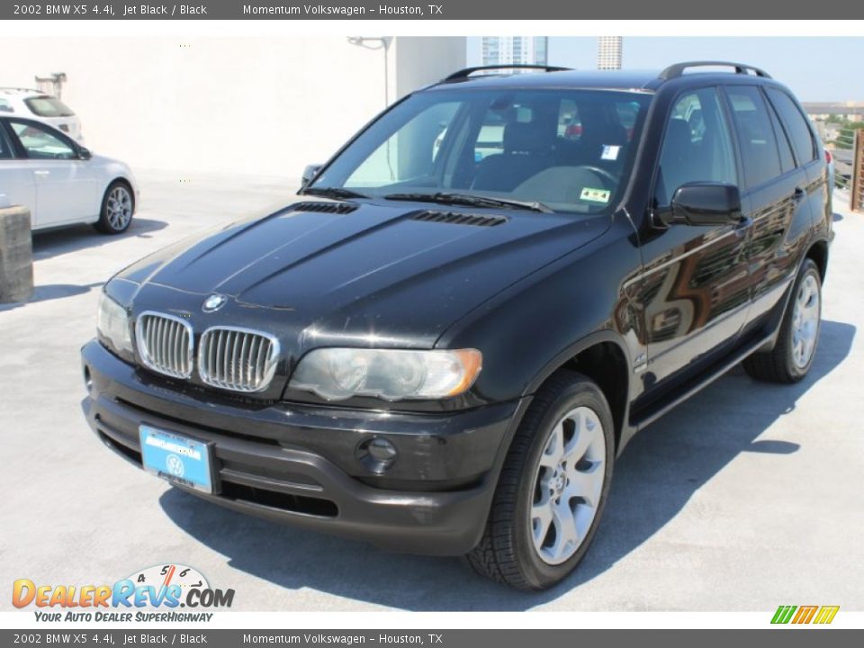 2002 BMW X5 4.4i Jet Black / Black Photo #3