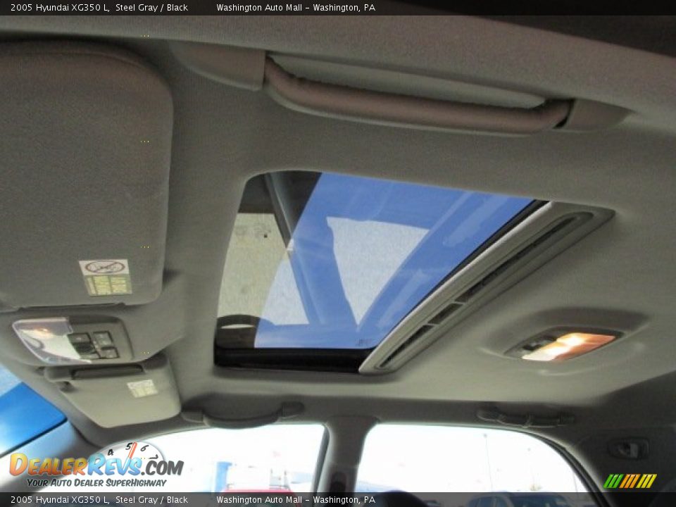 2005 Hyundai XG350 L Steel Gray / Black Photo #11