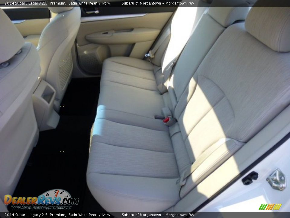 2014 Subaru Legacy 2.5i Premium Satin White Pearl / Ivory Photo #12