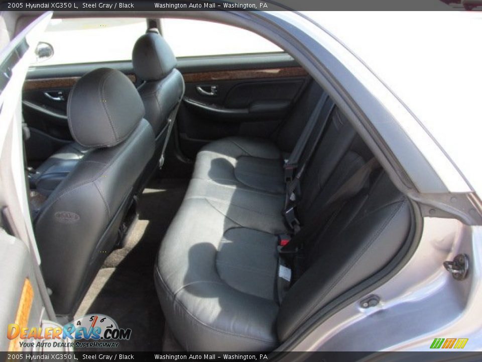 2005 Hyundai XG350 L Steel Gray / Black Photo #14