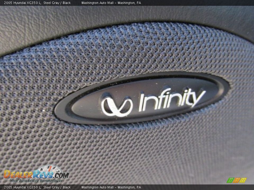 2005 Hyundai XG350 L Steel Gray / Black Photo #15