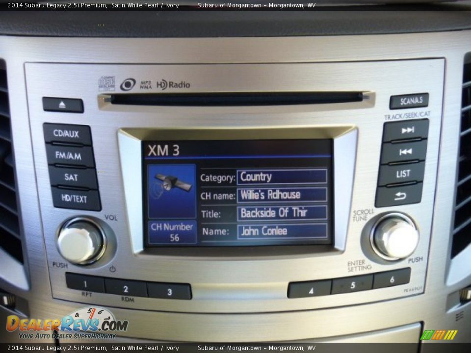 2014 Subaru Legacy 2.5i Premium Satin White Pearl / Ivory Photo #17