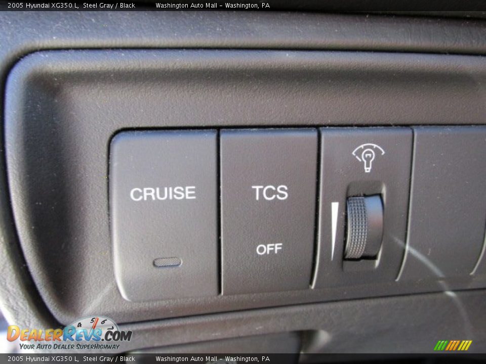 2005 Hyundai XG350 L Steel Gray / Black Photo #18