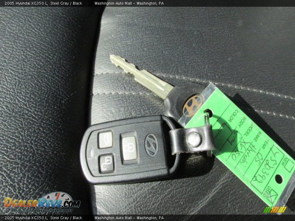 2005 Hyundai XG350 L Steel Gray / Black Photo #19