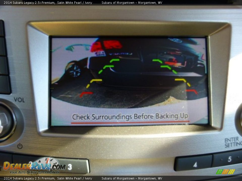 2014 Subaru Legacy 2.5i Premium Satin White Pearl / Ivory Photo #19