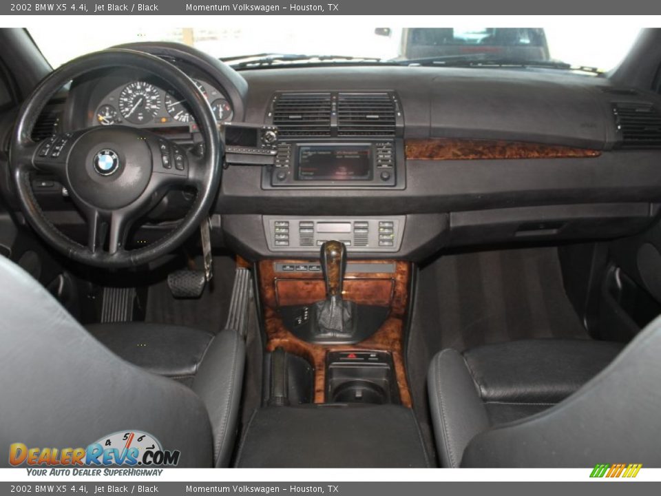 2002 BMW X5 4.4i Jet Black / Black Photo #32