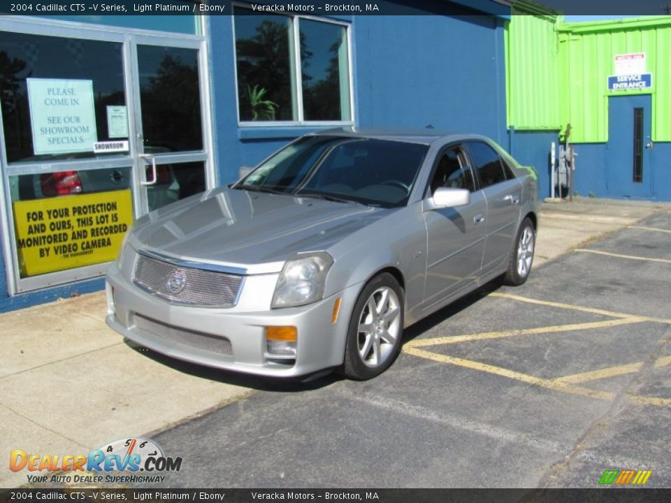 2004 Cadillac CTS -V Series Light Platinum / Ebony Photo #1