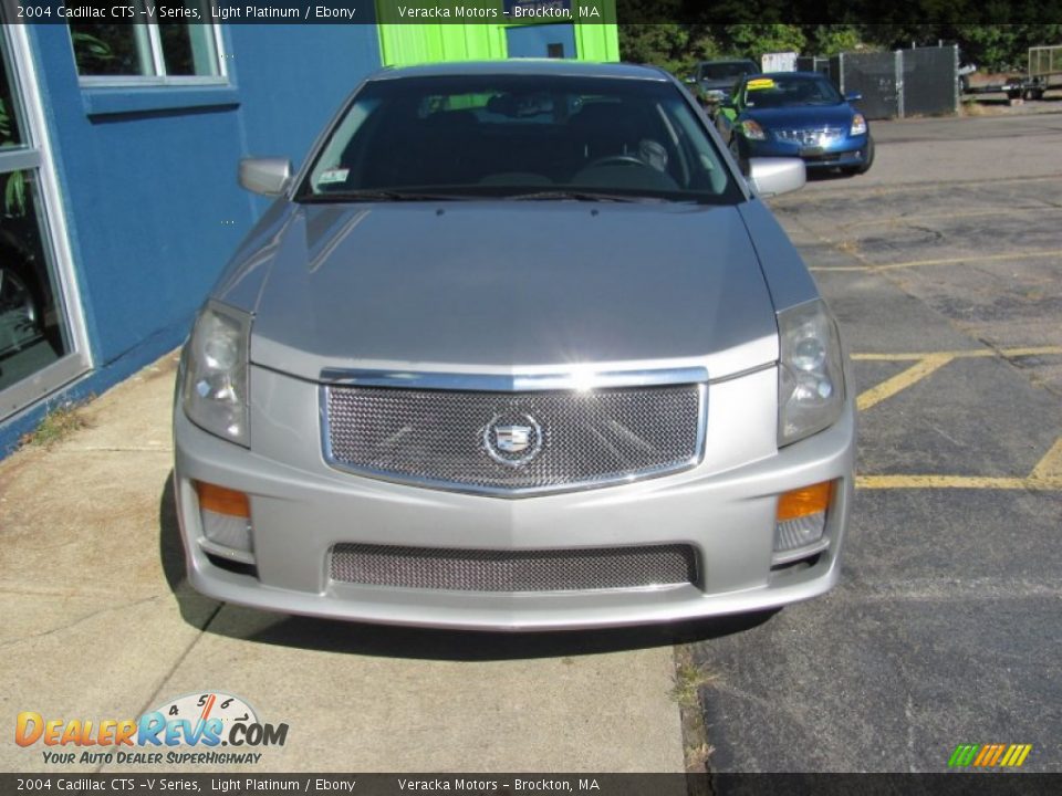 2004 Cadillac CTS -V Series Light Platinum / Ebony Photo #2