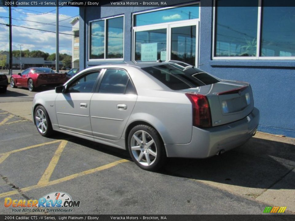 2004 Cadillac CTS -V Series Light Platinum / Ebony Photo #4