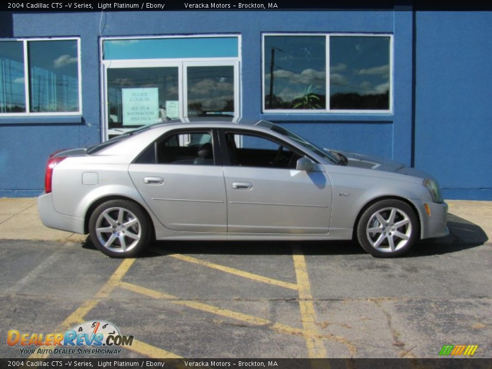 2004 Cadillac CTS -V Series Light Platinum / Ebony Photo #7