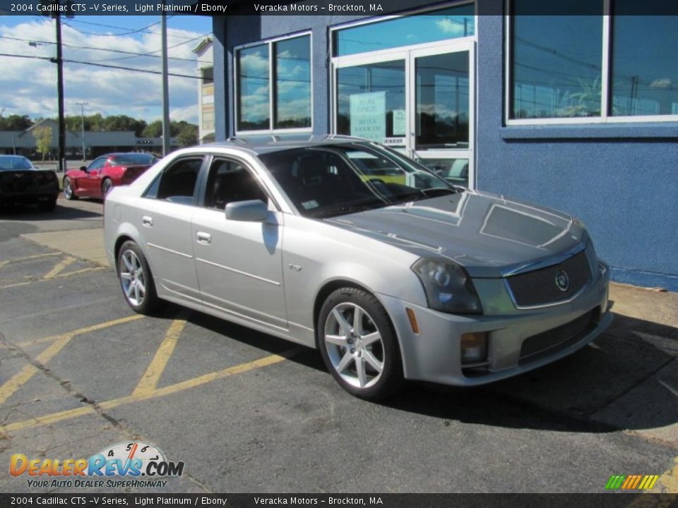2004 Cadillac CTS -V Series Light Platinum / Ebony Photo #8