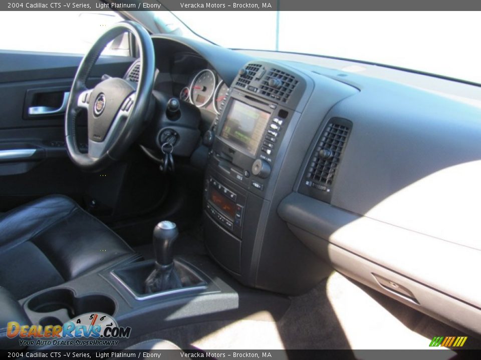 2004 Cadillac CTS -V Series Light Platinum / Ebony Photo #9