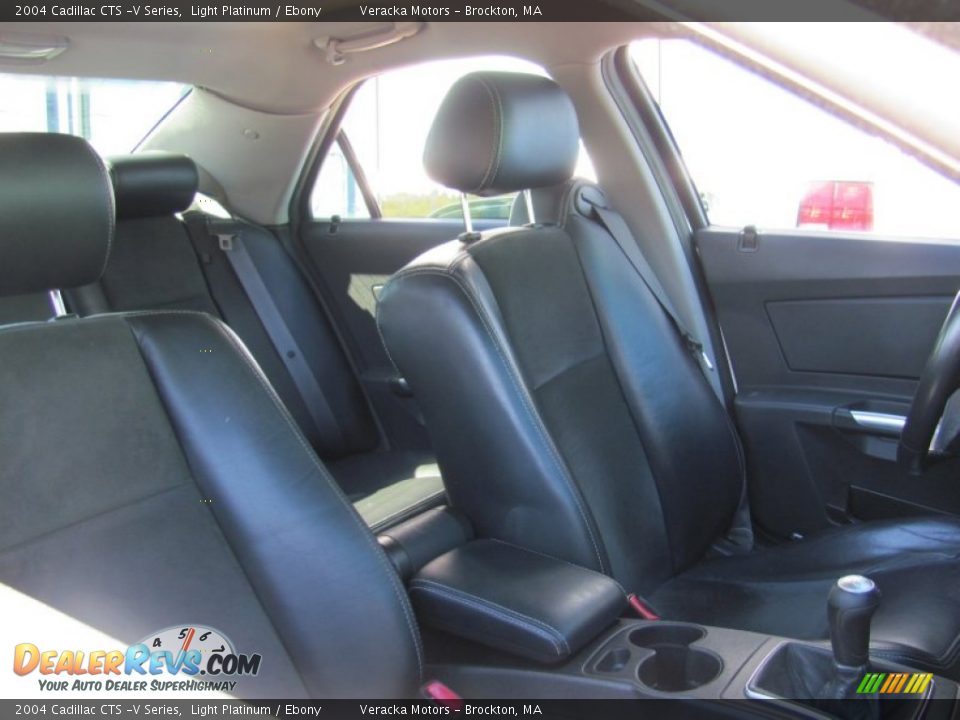 2004 Cadillac CTS -V Series Light Platinum / Ebony Photo #10