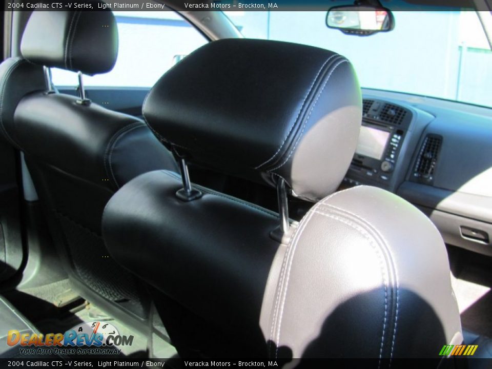 2004 Cadillac CTS -V Series Light Platinum / Ebony Photo #12