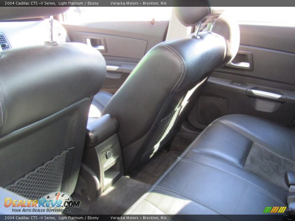 2004 Cadillac CTS -V Series Light Platinum / Ebony Photo #13