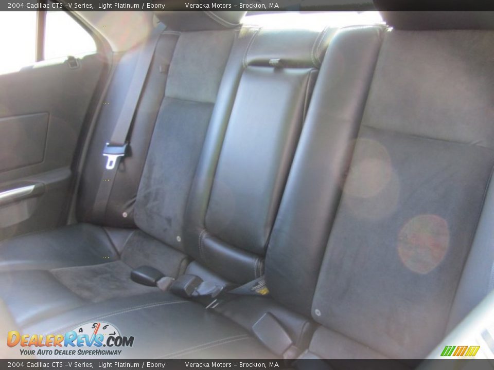2004 Cadillac CTS -V Series Light Platinum / Ebony Photo #14