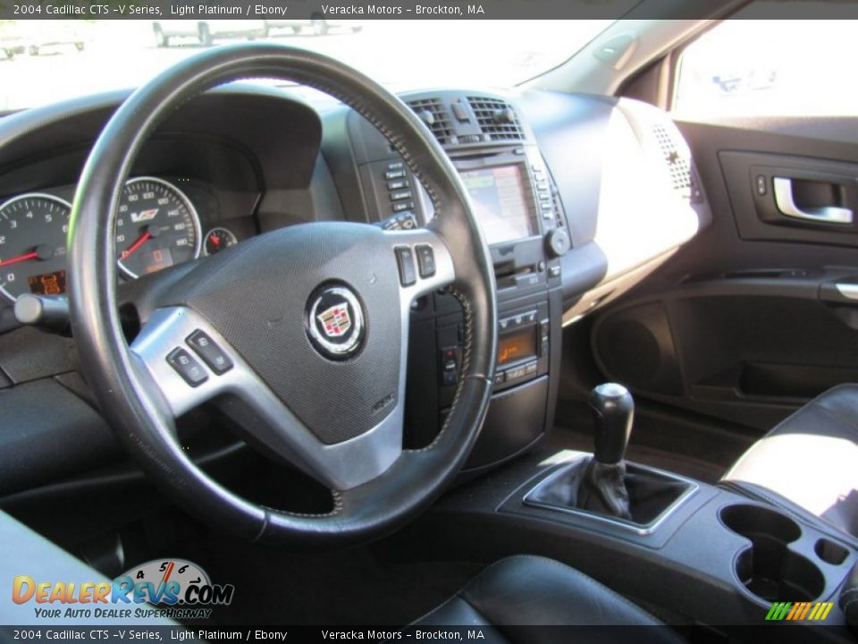 2004 Cadillac CTS -V Series Light Platinum / Ebony Photo #15