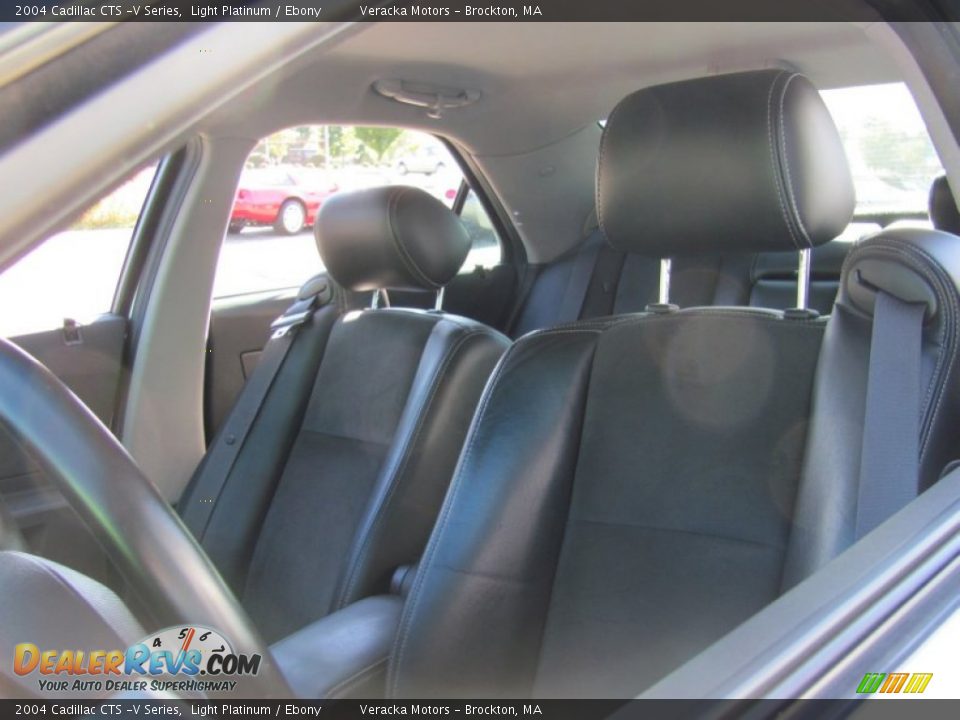 2004 Cadillac CTS -V Series Light Platinum / Ebony Photo #16