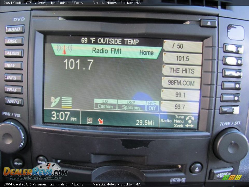 2004 Cadillac CTS -V Series Light Platinum / Ebony Photo #18