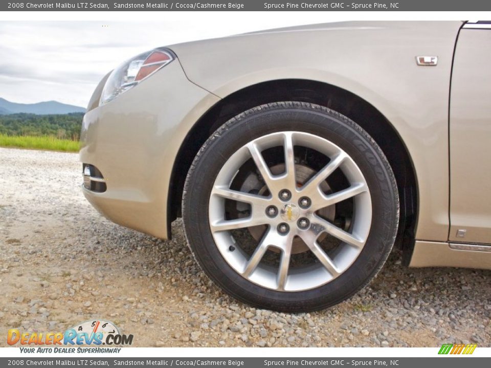 2008 Chevrolet Malibu LTZ Sedan Wheel Photo #8