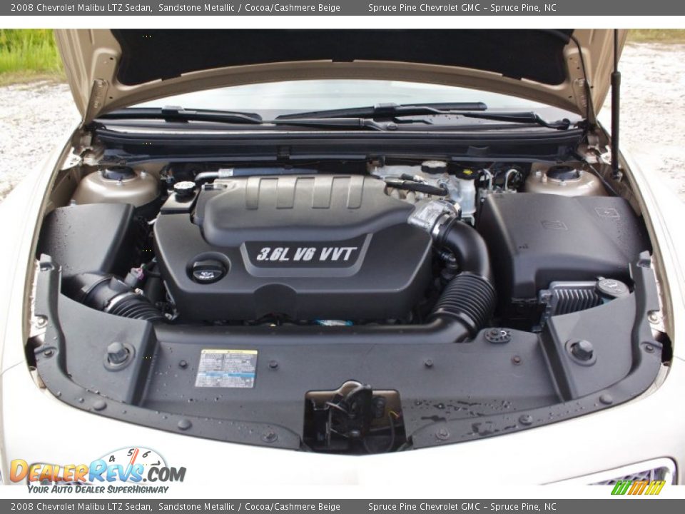 2008 Chevrolet Malibu LTZ Sedan Sandstone Metallic / Cocoa/Cashmere Beige Photo #11