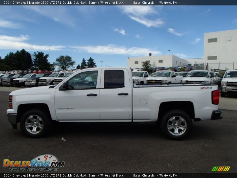 2014 Chevrolet Silverado 1500 LTZ Z71 Double Cab 4x4 Summit White / Jet Black Photo #1