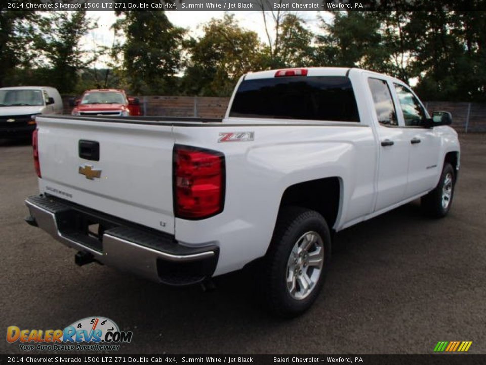 2014 Chevrolet Silverado 1500 LTZ Z71 Double Cab 4x4 Summit White / Jet Black Photo #6