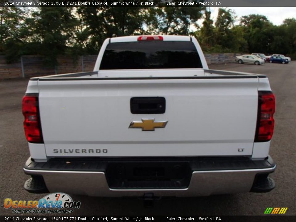 2014 Chevrolet Silverado 1500 LTZ Z71 Double Cab 4x4 Summit White / Jet Black Photo #7