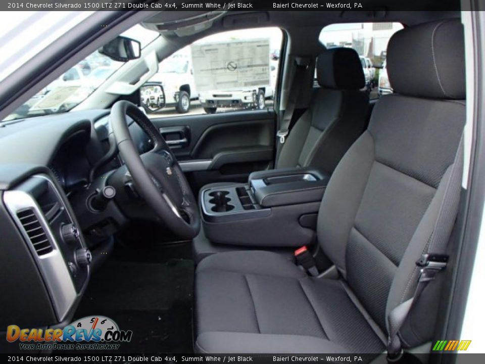 2014 Chevrolet Silverado 1500 LTZ Z71 Double Cab 4x4 Summit White / Jet Black Photo #10