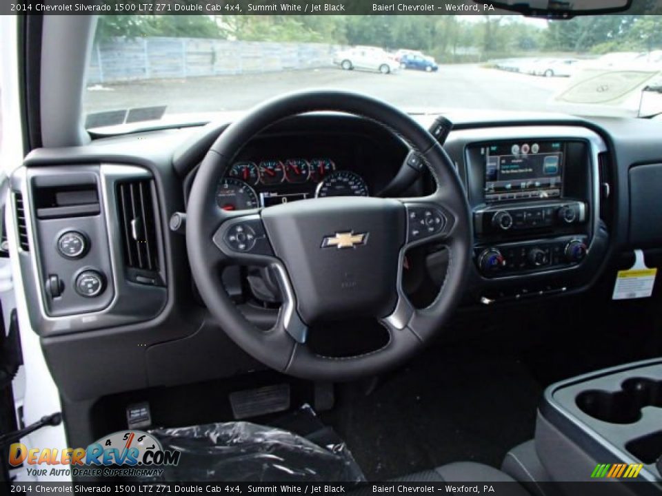 2014 Chevrolet Silverado 1500 LTZ Z71 Double Cab 4x4 Summit White / Jet Black Photo #12