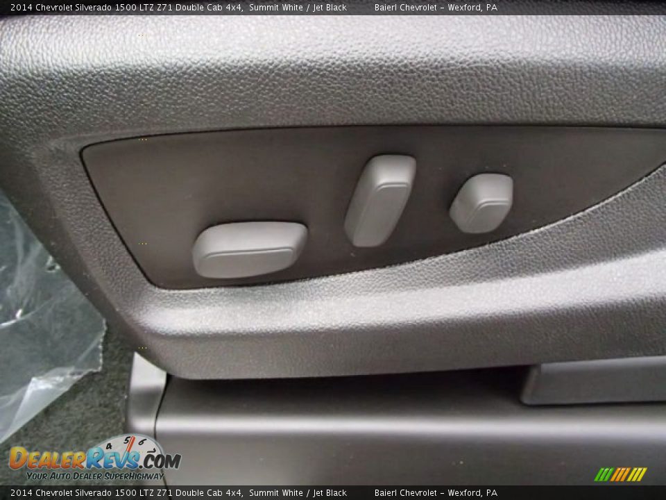 2014 Chevrolet Silverado 1500 LTZ Z71 Double Cab 4x4 Summit White / Jet Black Photo #14